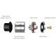 ASPIRE atomizzatore QUAD-FLEX POWER (Pack kit)