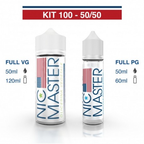 Base kit 100ml (50-50) (glicerina-glicole)